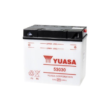 Batterie moto Yuasa Yumicron 12V / 30Ah Y60-N30L-A/53030