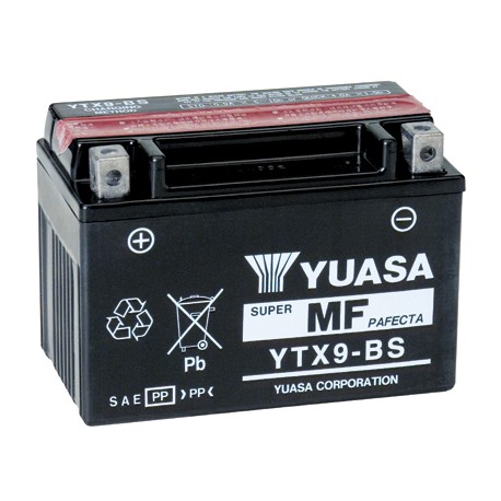 Batterie YTX9-BS : liste des motos concernées par le test de ()