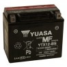 Batterie moto Yuasa 12V 10Ah sans entretien YTX12-BS / GTX12-BS / YTX12