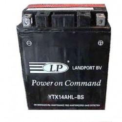 Batterie moto 12V 12Ah sans entretien YTX14AHL-BS / GTX14AHL-BS