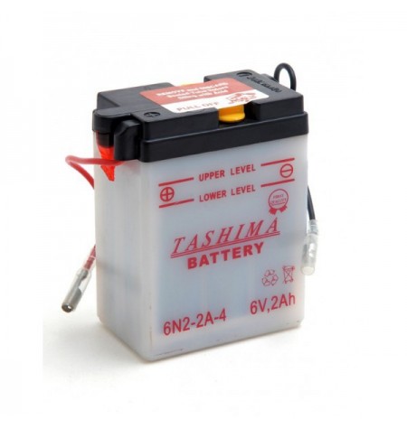 Batterie moto 6V / 2Ah avec entretien 6N2-2A-4