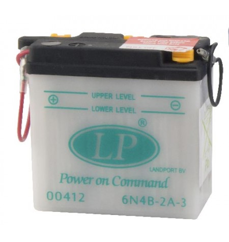 Batterie moto 6V / 4Ah avec entretien 6N4B-2A-3