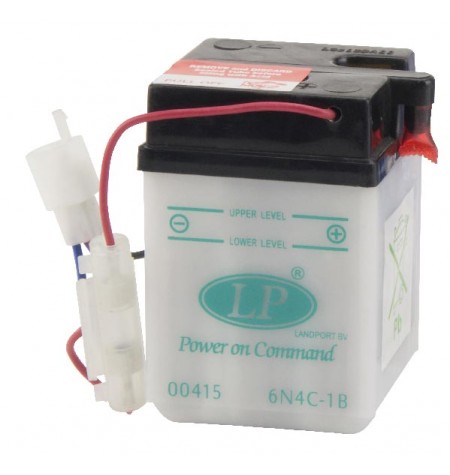 Batterie moto 6V / 4Ah avec entretien 6N4C-1B