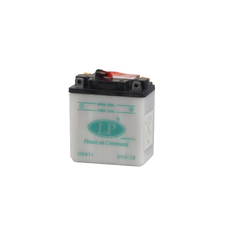 6N6-3B-1 Batterie de sports motorisés (humide) 6V 6Ah Batteries Expert