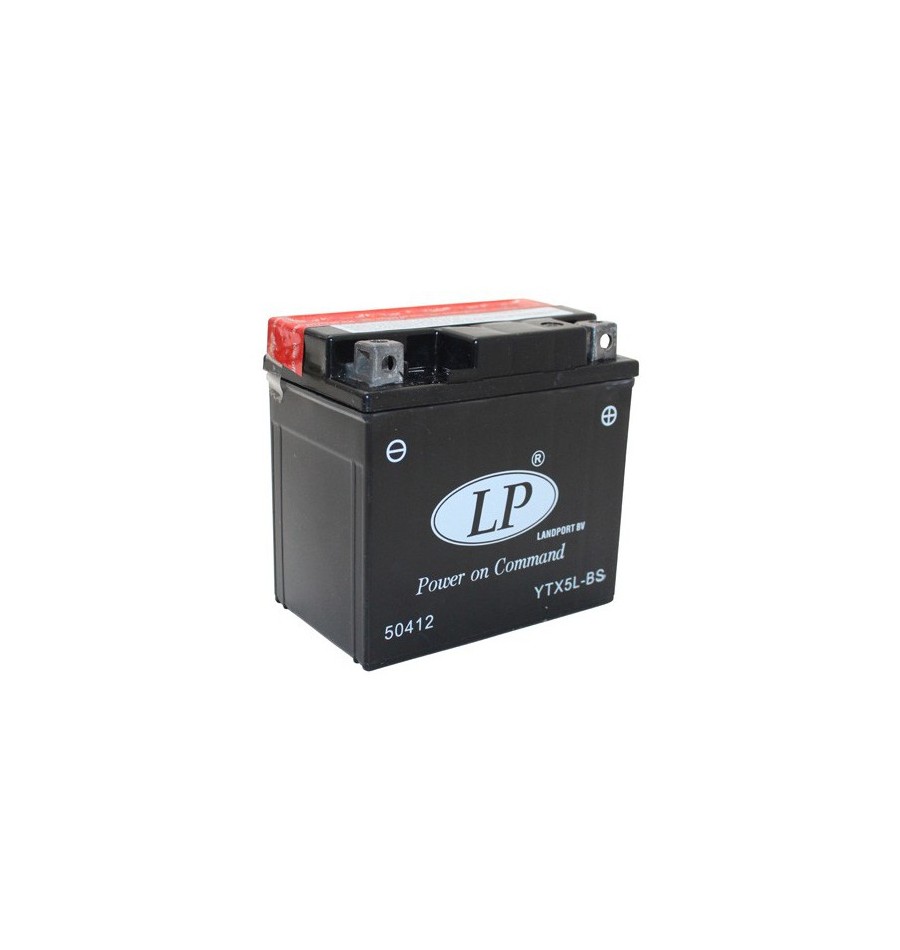 Batterie moto 12V 4Ah sans entretien YTX5L-BS / GTX5L-BS - Batteries Moto
