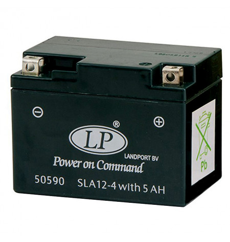 Batterie moto 12V 5Ah AGM SLA12-4S / YTZ5S