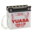 Batterie moto Yuasa 12V / 5,5Ah avec entretien 12N5,5-3B