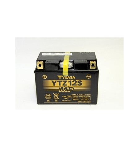 Batterie moto Yuasa 12V 11.6Ah Gel / AGM YTZ12S / GTZ12S