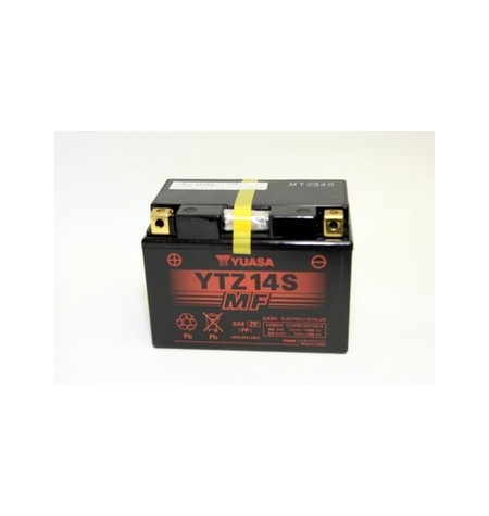 Batterie moto Yuasa 12V 11,8Ah AGM YTZ14S / GTZ14S