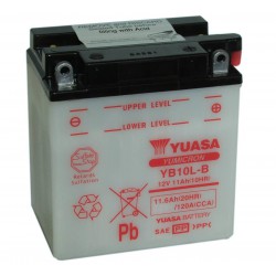 Batterie moto renforcée 12V / 11Ah avec entretien YB10L-B